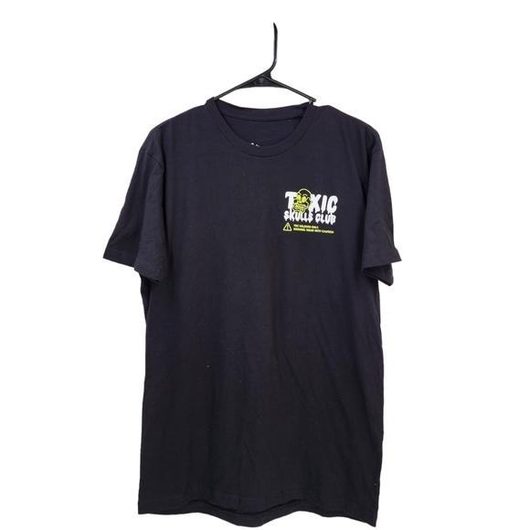 Toxic Skulls Club Unisex Crew Neck Short Sleeve T-Shirt - M - Picture 1 of 4
